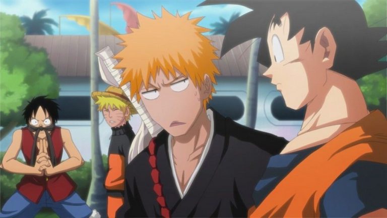Anime One Piece Naruto Dbz Bleach Crossover Anime One Piece Naruto Dbz Bleach Crossover