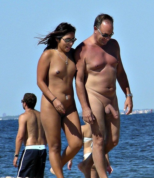 Big Cock Nude Beach Couple