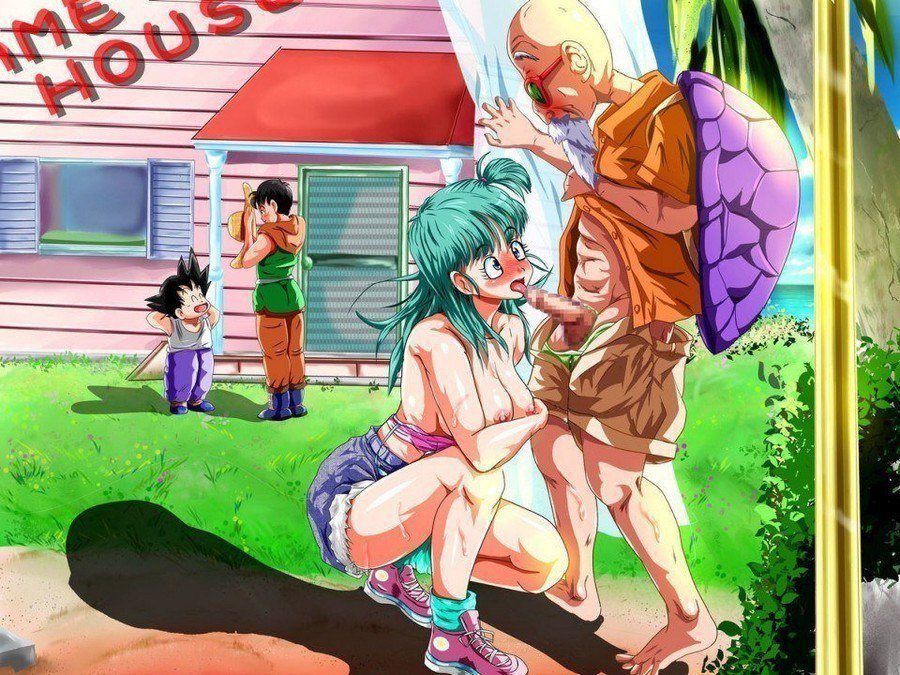 Dragon Ball Bulma And Roshi Dragon Ball Bulma And Roshi