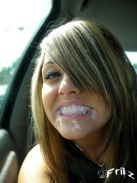 Girls In Their Mouth With Cum