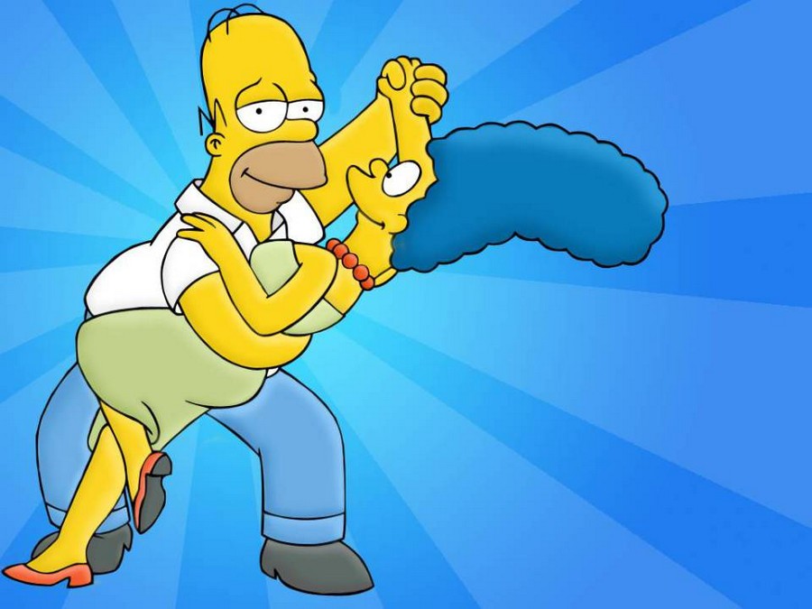 Marge And Homer Simpson Marge And Homer Simpson