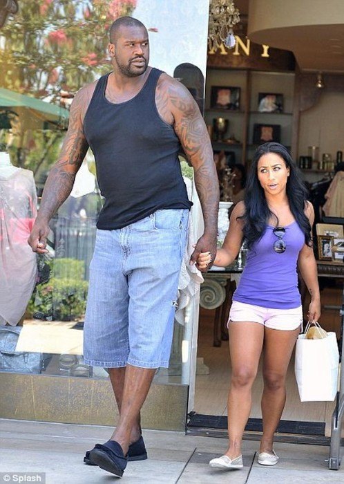 Shaquille O Neal And Girlfriend Shaquille O Neal And Girlfriend