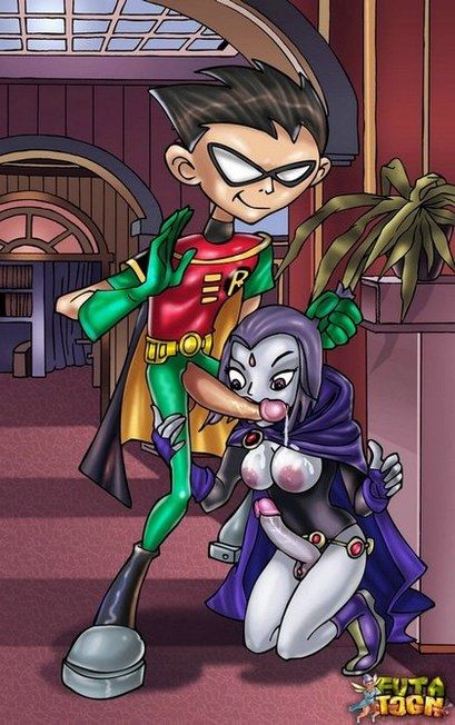 Teen Titans Raven Futa Teen Titans Raven Futa
