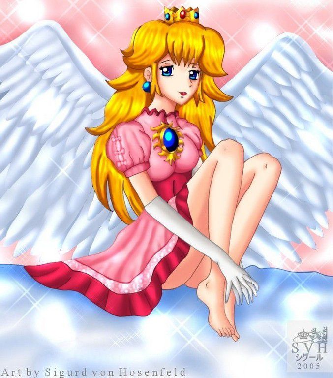 Angel Princess Peach Angel Princess Peach