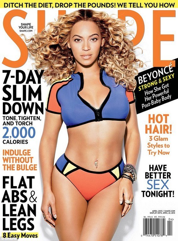 Beyonce Shape Magazine Cover Beyonce Shape Magazine Cover