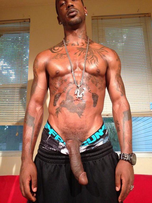 Big Black African American Man Big Black African American Man
