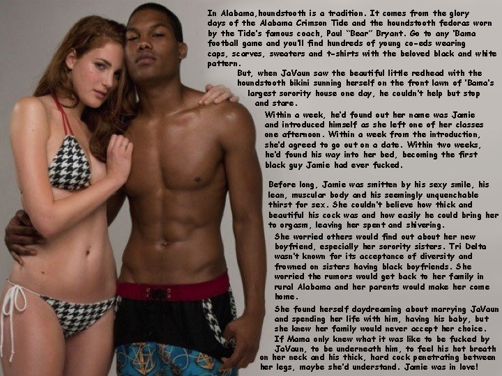 Black Man White Women Captions
