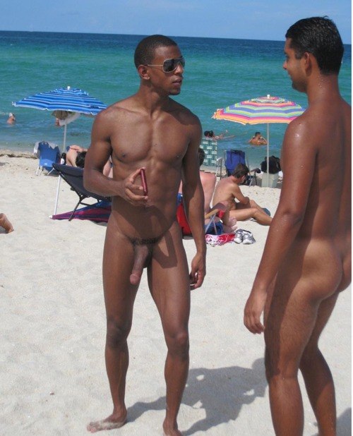 Black Men At Nude Beach