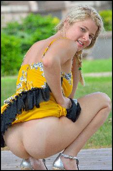 Blond College Teen Mindy Flashing In Public Blond College Teen Mindy Flashing In Public
