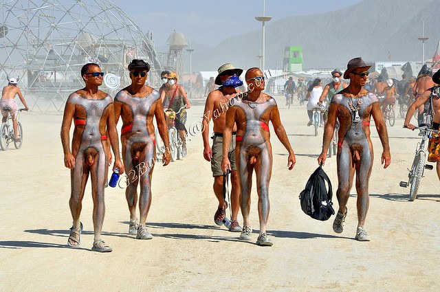 Burning Man Naked
