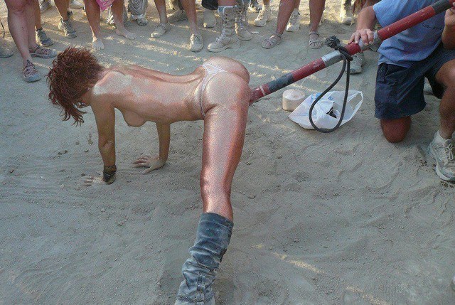 Burning Man Pole Fuck Burning Man Pole Fuck