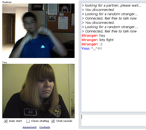 Chatroulette Flashing Chatroulette Flashing