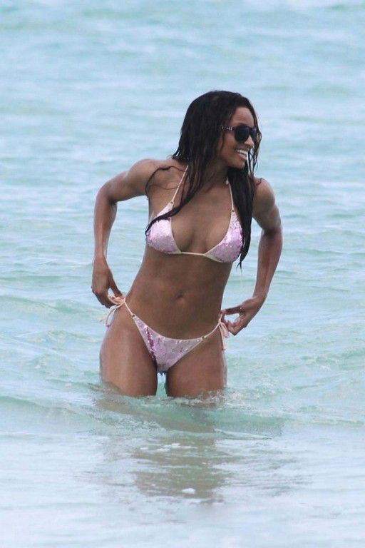 Ciara Bikini Malfunction