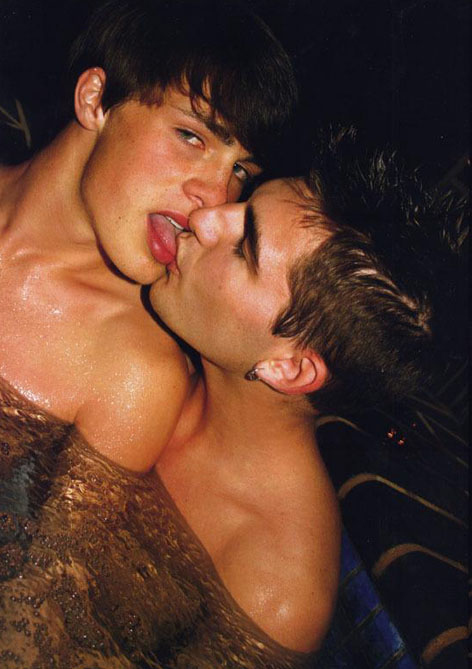 Colton Haynes Boy Kiss