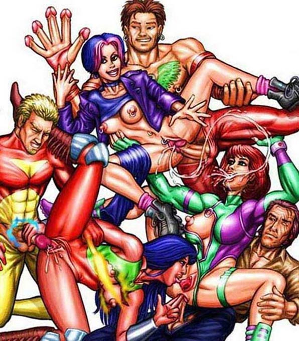Comic Book Superhero Porn Xxx
