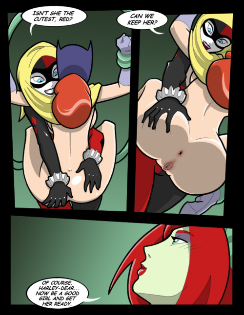 Comic Dc Harley Quinn Poison Ivy Hentai
