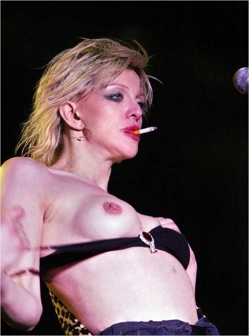 Courtney Love Breast