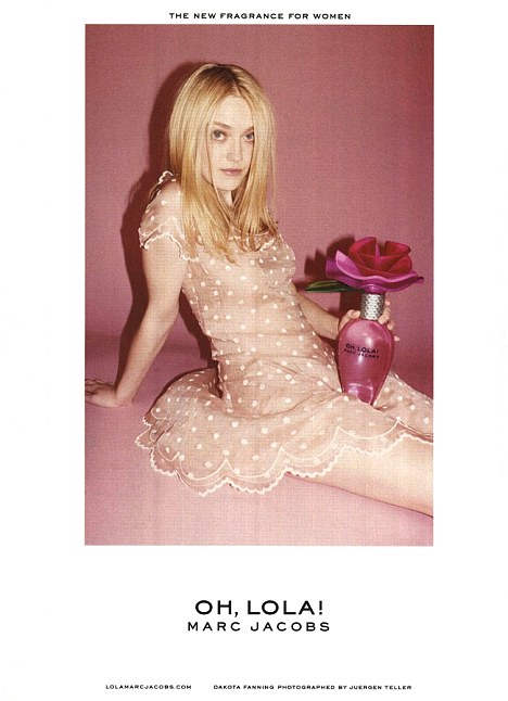 Dakota Fanning Marc Jacobs Perfume Ad Dakota Fanning Marc Jacobs Perfume Ad