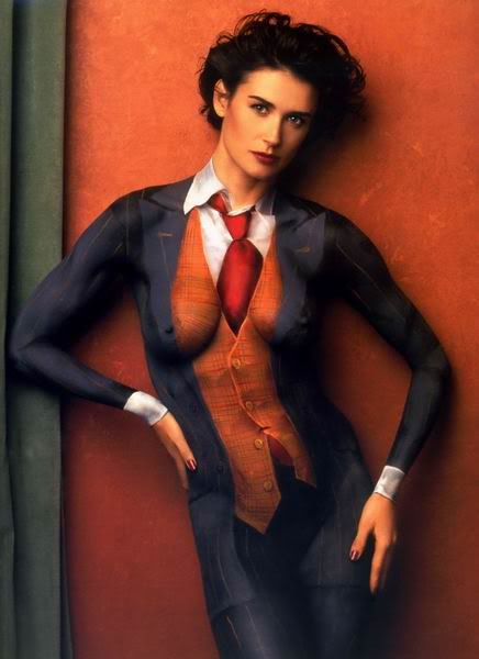 Demi Moore Body Paint Demi Moore Body Paint