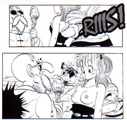 Dragon Ball Manga Bulma Naked