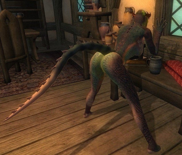 Elder Scrolls Oblivion Nude Argonian Female