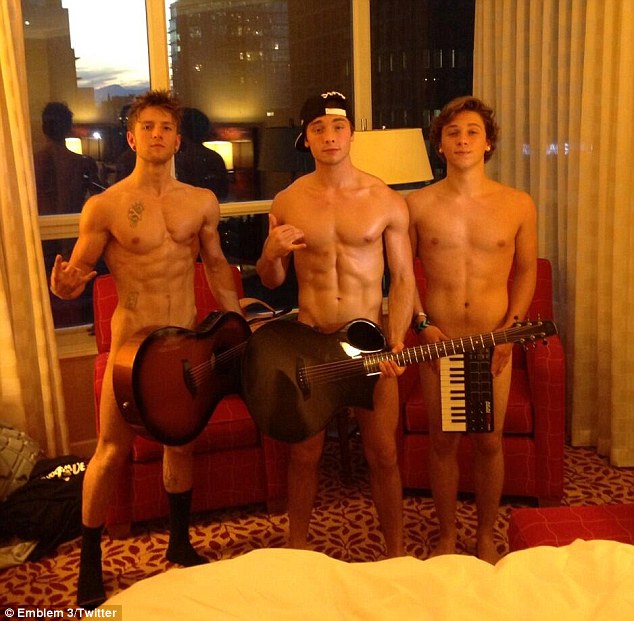 Emblem 3 Justin Bieber