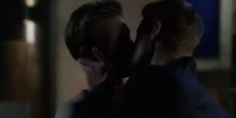 Gay Kiss Scene