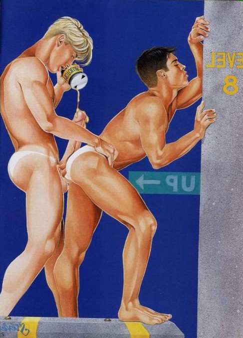 Gay Muscle Sex Cartoon Comic