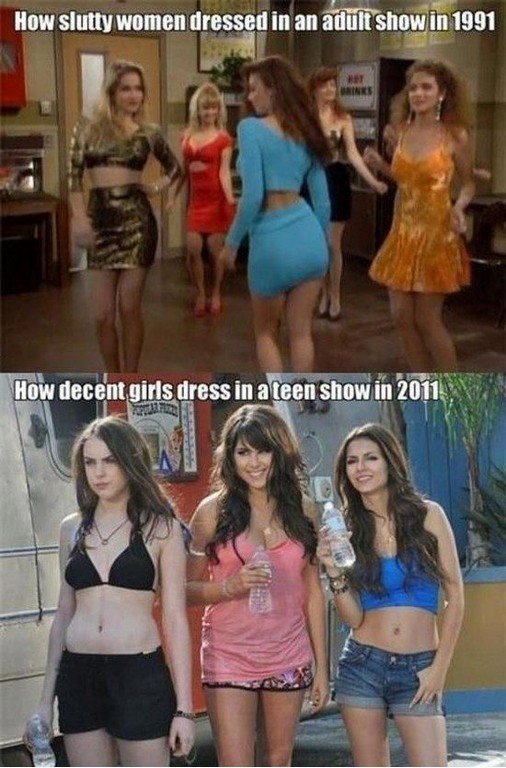 Girls Then Vs Now Girls Then Vs Now