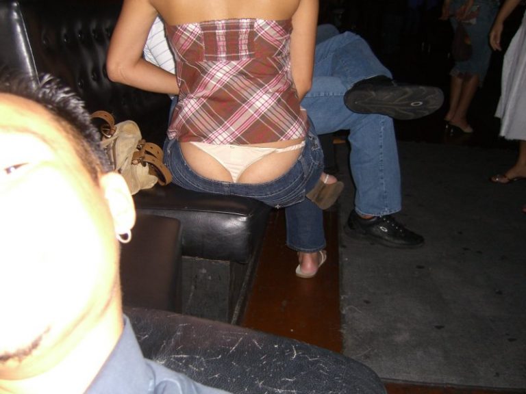 Girls Thong Showing Jeans Girls Thong Showing Jeans