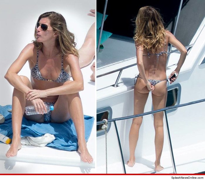 Gisele Bundchen Thong Bikini
