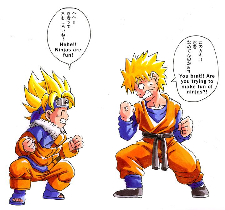 Goku Vs Naruto Goku Vs Naruto
