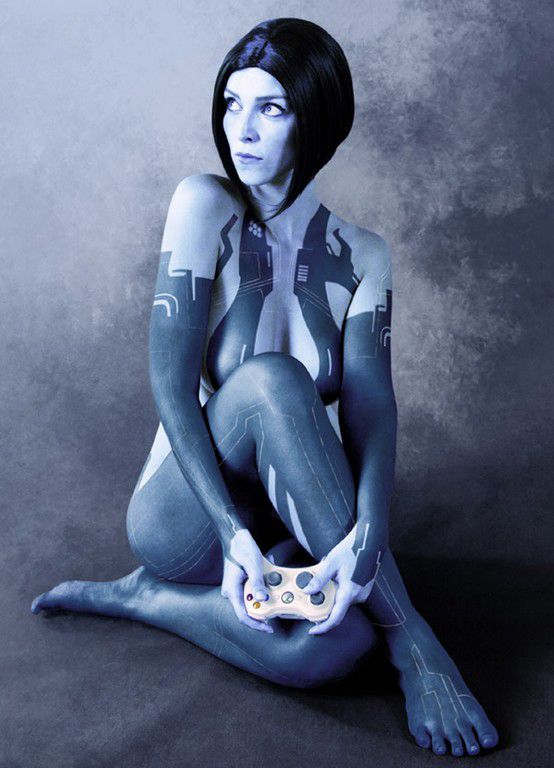 Halo Cortana Cosplay