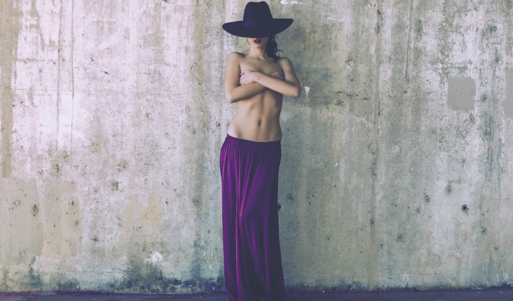 Hat Girl Wall