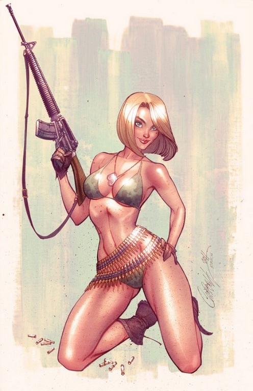 J Scott Campbell Danger Girl Revolver J Scott Campbell Danger Girl Revolver