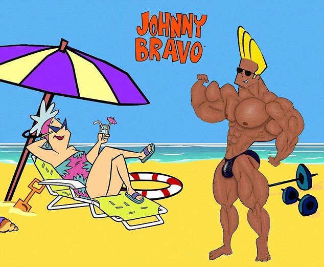 Johnny Bravo Cartoon Character Johnny Bravo Cartoon Character