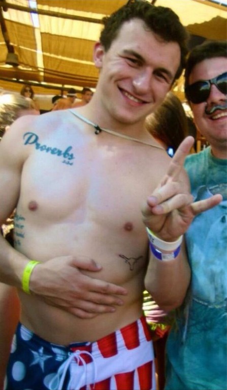 Johnny Manziel Tattoo Johnny Manziel Tattoo