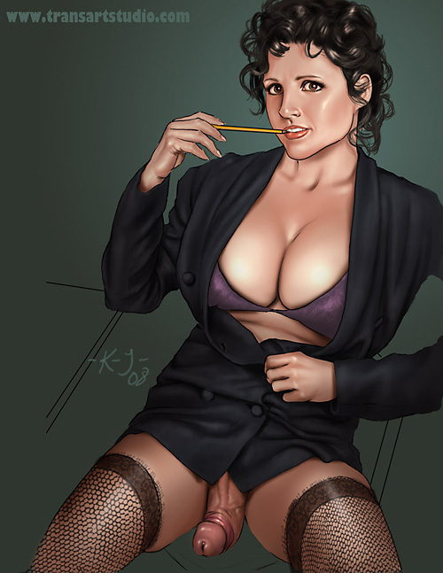 Julia Louis Dreyfus As Elaine
