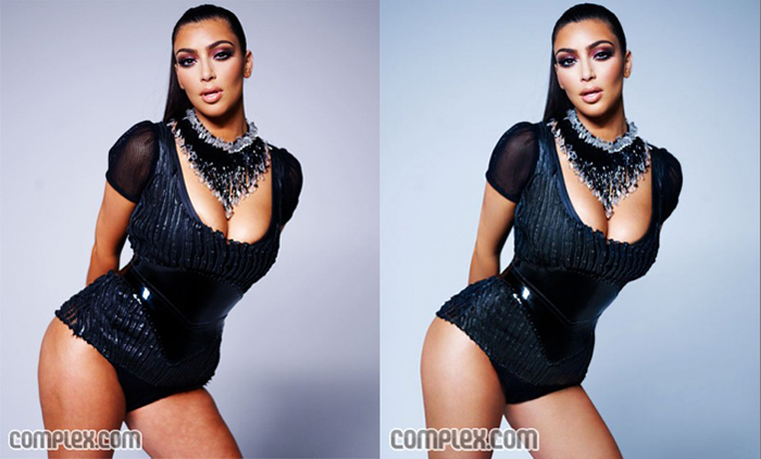 Kim Kardashian Photoshop Before And After Kim Kardashian Photoshop Before And After
