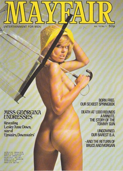 Lesley Ann Down Mayfair Magazine