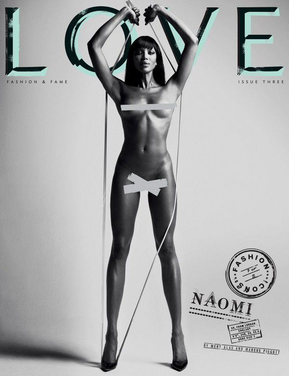 Love Magazine Naomi Campbell