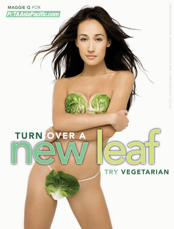 Maggie Q Peta Maggie Q Peta