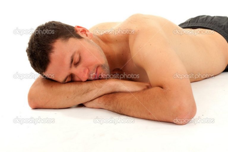 Man Sleeping On Floor Man Sleeping On Floor
