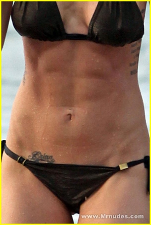 Megan Fox Abs