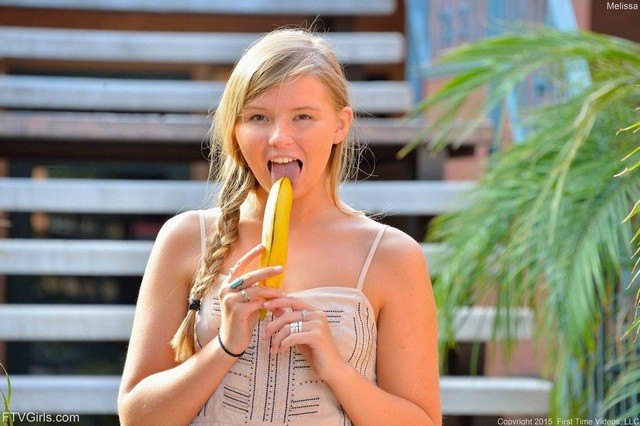 Melissa Ftv Teen Tongue Blonde Pony Tail Banana Cute Melissa Ftv Teen Tongue Blonde Pony Tail Banana Cute