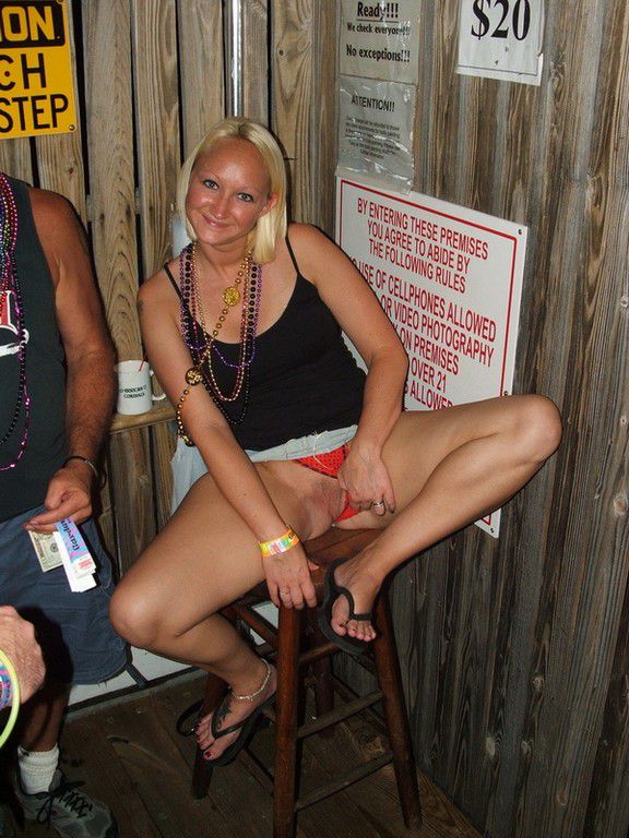 Naked At Fantasy Fest Key West