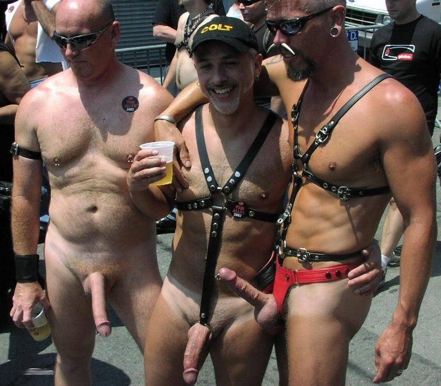 Naked Folsom Street Fair Gay Leather Men Naked Folsom Street Fair Gay Leather Men