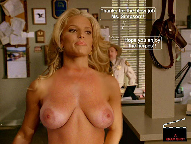 Nude Jessica Simpson Tits