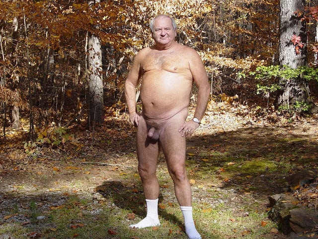 Posing Naked On A Train