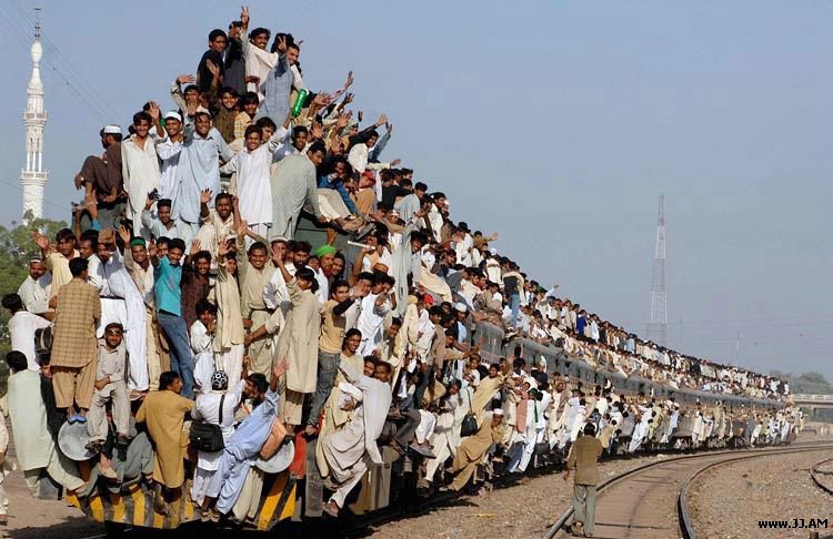 Overloaded Train India Overloaded Train India